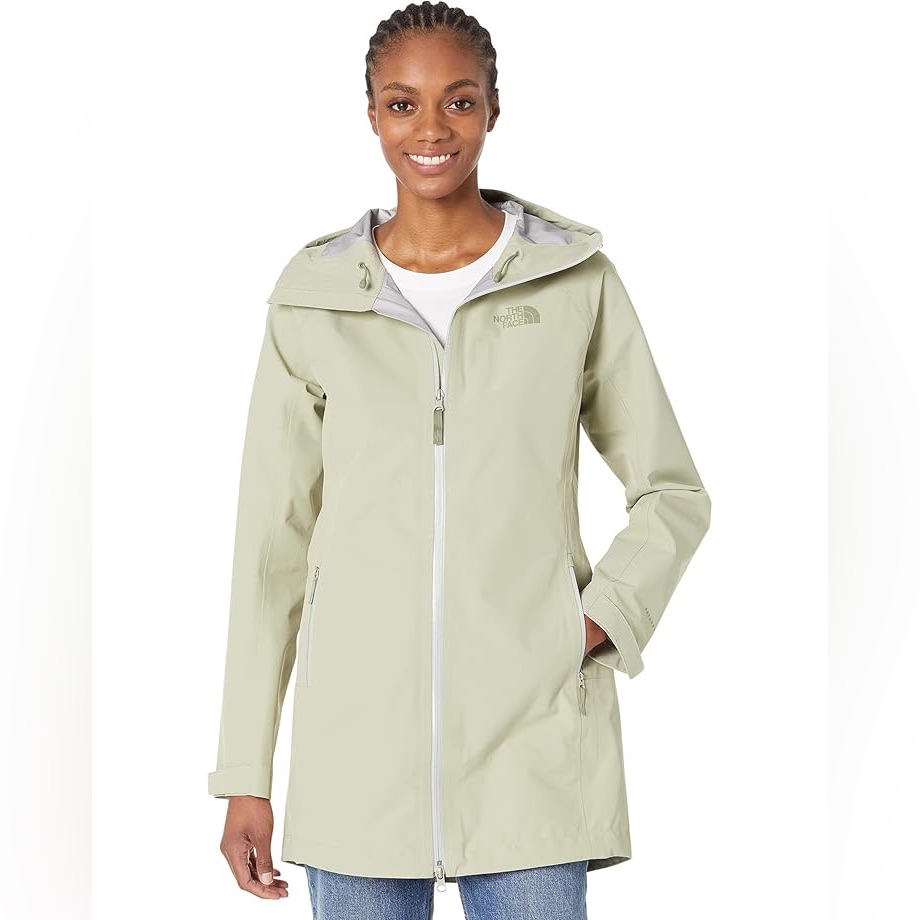 The North Face Womens Dryzzle Futurelight Parka Tea Green Xs Waterproof Jacket